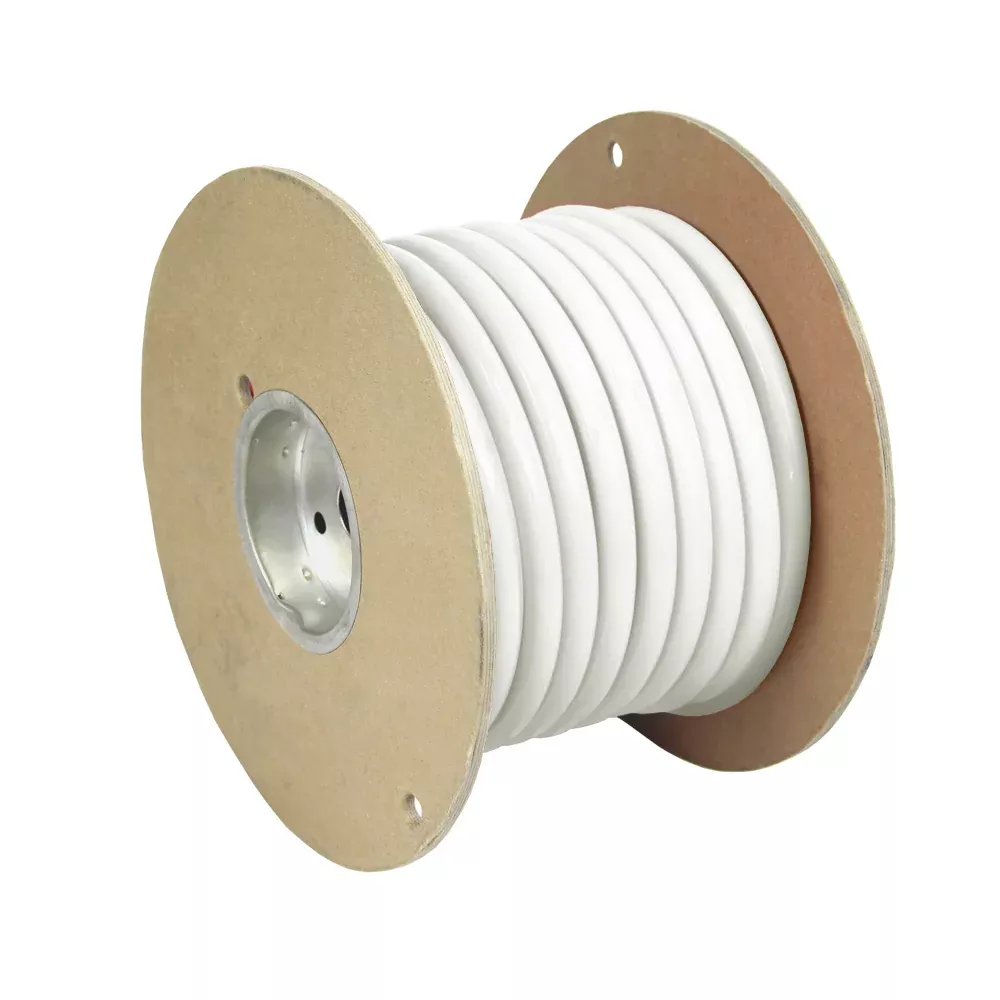 Pacer White 4 AWG Battery Cable - 50[WUL4WH-50]
