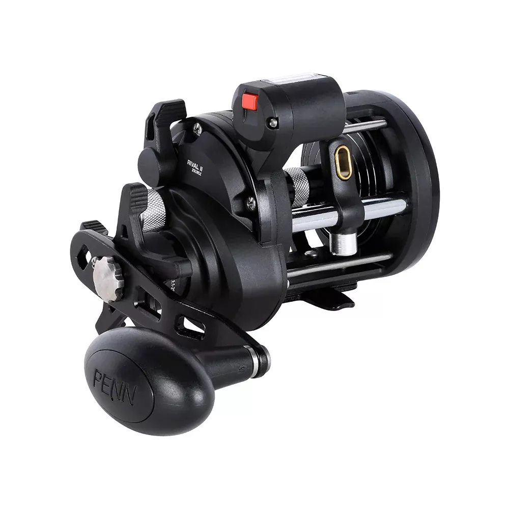 PENN RVLII20LWLC Rival II 20 Level Wind Conventional Reel w/Line Counter [1639140]