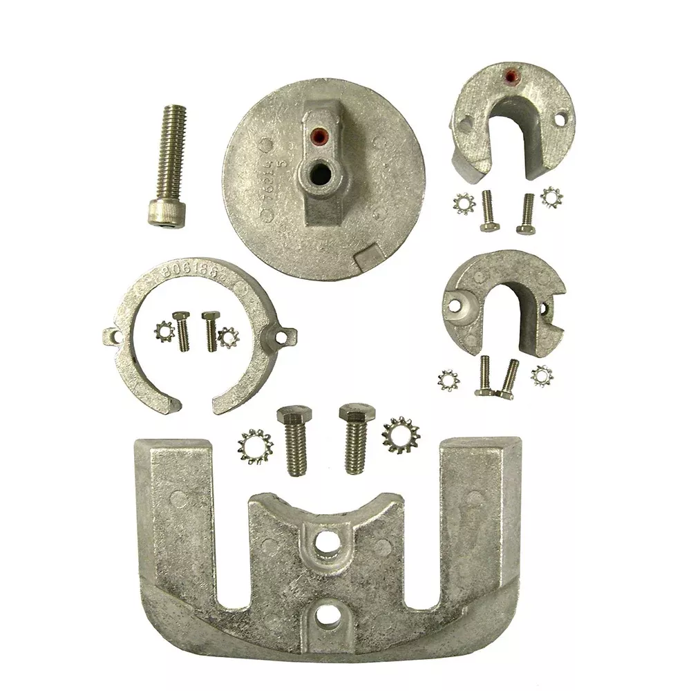 Performance Metals Mercruiser Bravo 1 Complete Anode Kit - Aluminum [10060A]