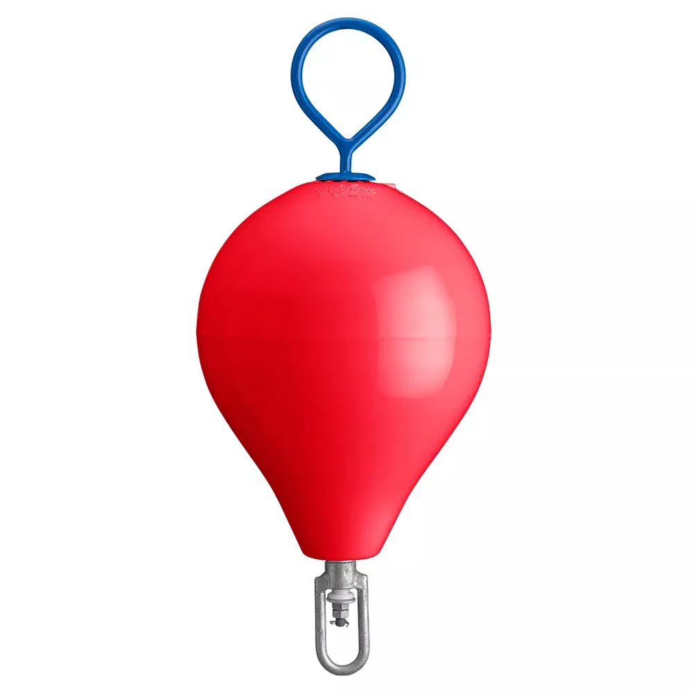 Polyform 13.5" CM Mooring Buoy w/Steel Iron - Red [CM-2 RED]