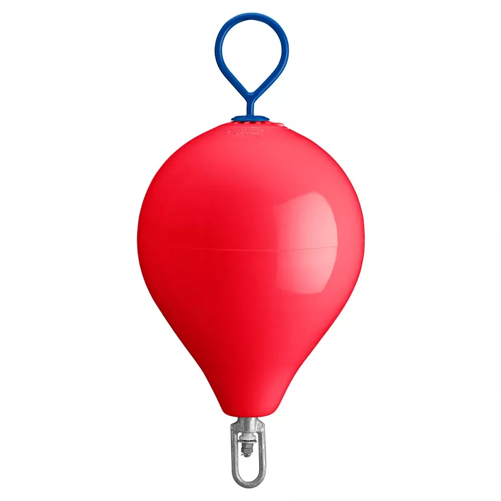 Polyform 17" CM Mooring Buoy w/Galvanized Iron - Red [CM-3 RED]