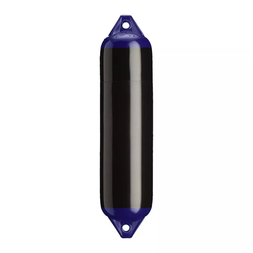 Polyform F-1 Twin Eye Fender 6" x 24" - Black [F-1 BLACK]