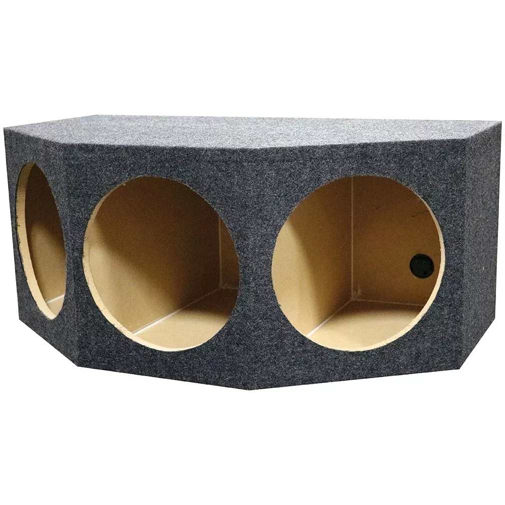 Qpower QBASS123 QPower Triple 12-Inch Sealed Empty Woofer Enclosure