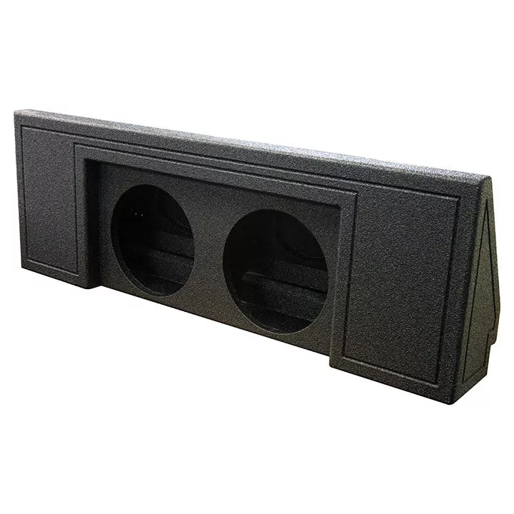 QPower QBOMB Canyon/Colorado Crew Cab Dual 10-Inch Empty Woofer Box