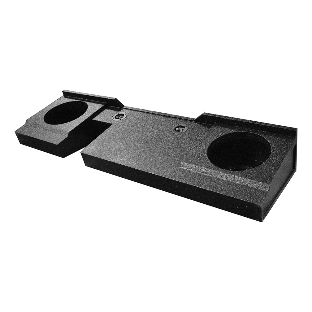 QPower QBOMB Ford F-150 Super Crew Cab 2004-2008 Dual 12-Inch Empty Woofer Box