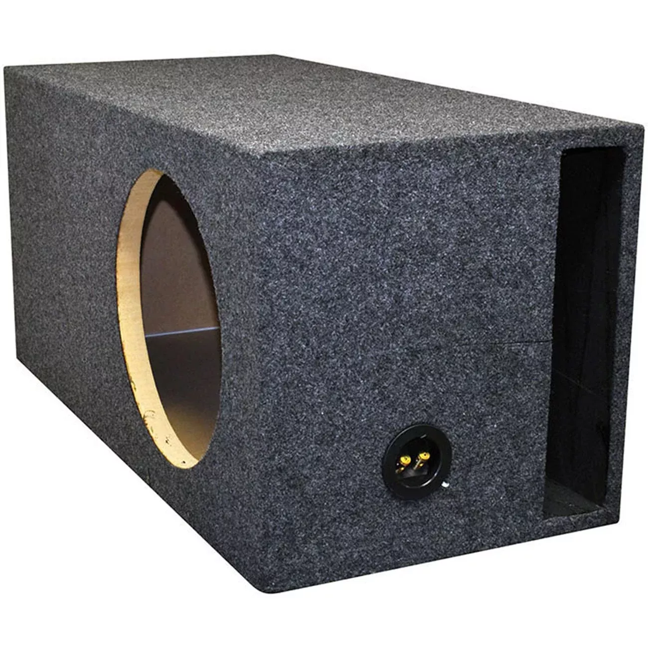 Qpower QHD115VL Single 15-Inch Slot Ported Vented Woofer Enclosure