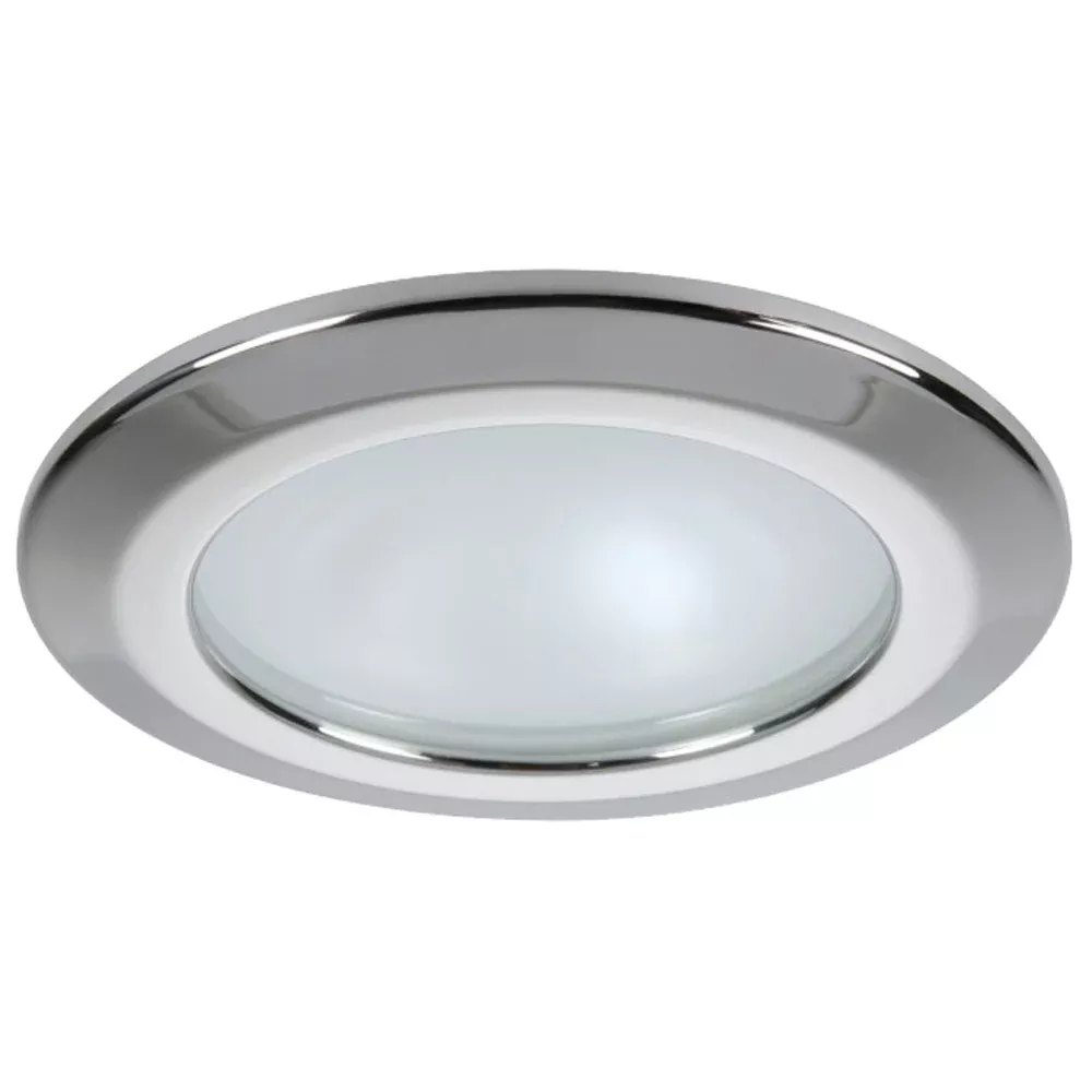 Quick Kor XP Downlight LED - 6W, IP66, Screw Mounted - Round Stainless Bezel, Round Daylight Light [FASP3262X11CD00]