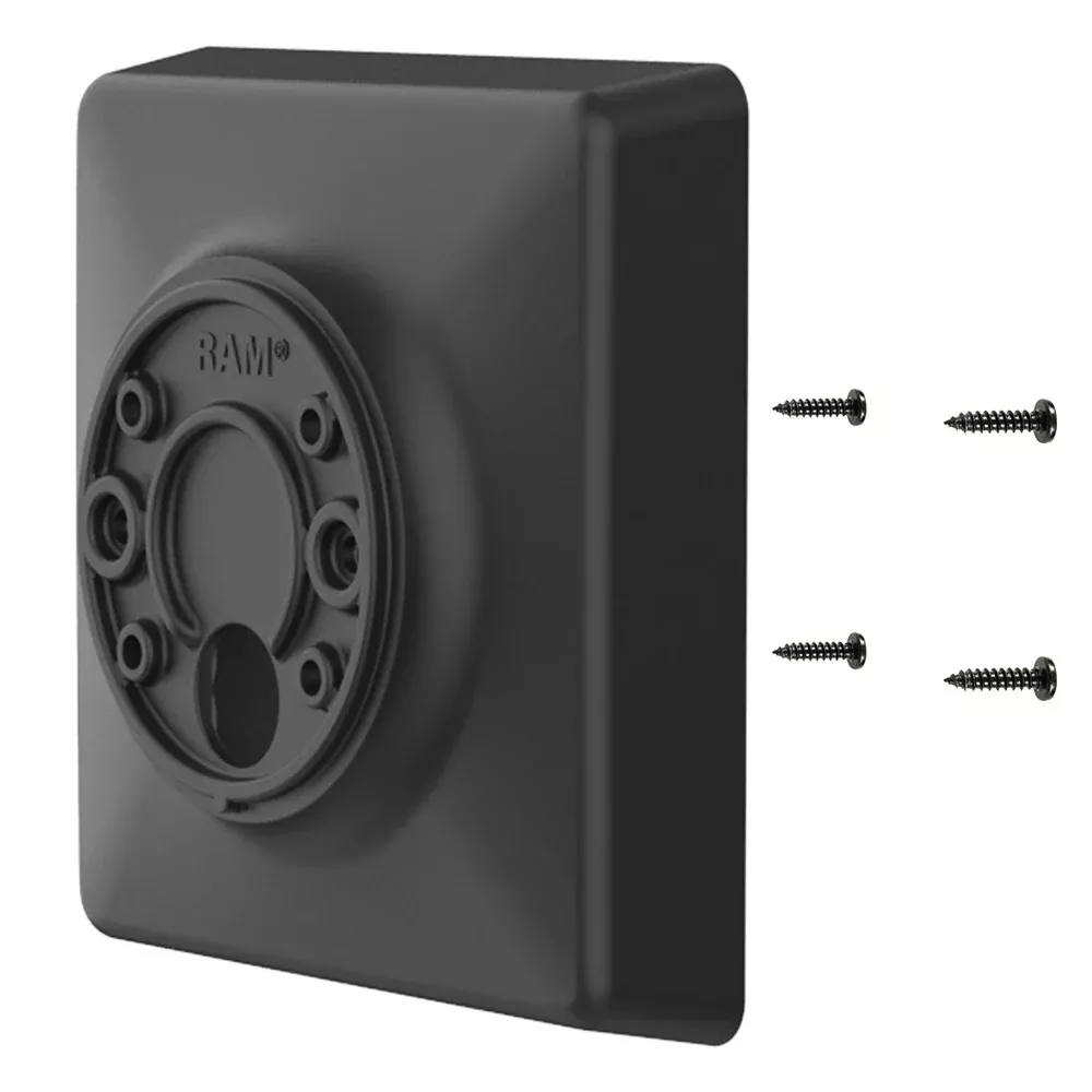 Ram Mount RAM 100mm75mm VESA to AMPS Hole Pattern Adapter Plate [RAP-DOCK-D10VU]