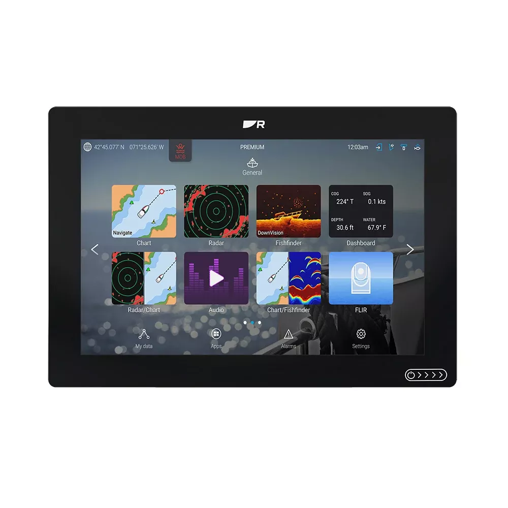 Raymarine Axiom 2 RV 12" Chartplotter/Fishfinder w/RealVision 3D SonarLighthouse North America Chart - No Transducer [E70725-00-102]