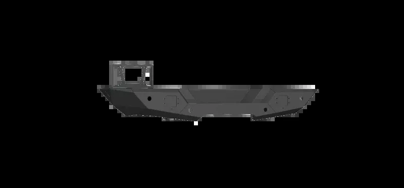 Road Armor 18-20 Jeep Wrangler JL SPARTAN Rear Bumper - Tex Blk