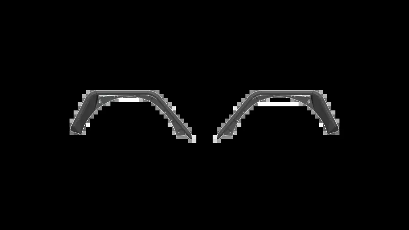 Road Armor 18-20 Jeep Wrangler JL Stealth Rear Fender Flare Body Armor - Tex Blk