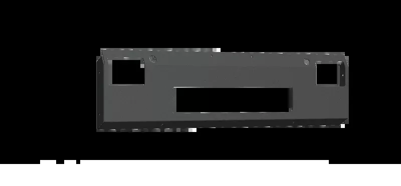 Road Armor 19-20 Ram 2500 Vaquero Front Non-Winch Plate - Tex Blk