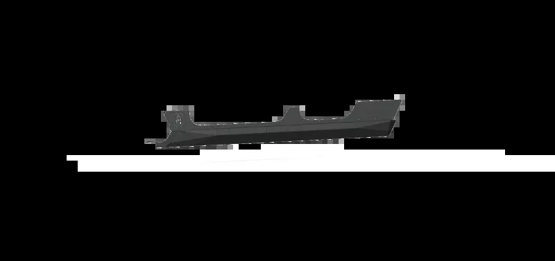 Road Armor 2020 Jeep Gladiator JT 4DR Stealth Rocker Armor Panel & Guard - Tex Blk