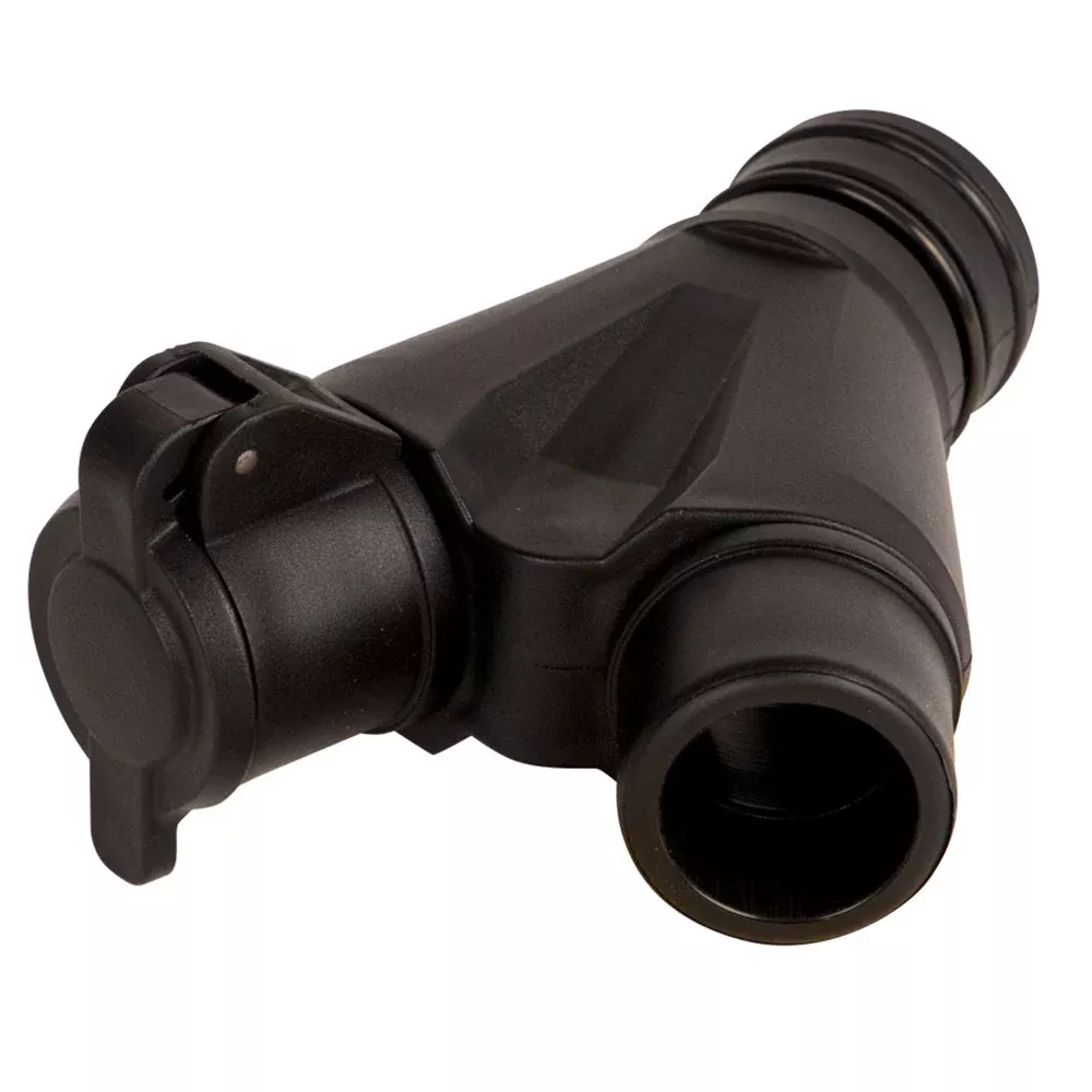 RUPES 2-Way Union Vacuum Connector w/Clampet Valve [68.092/X]