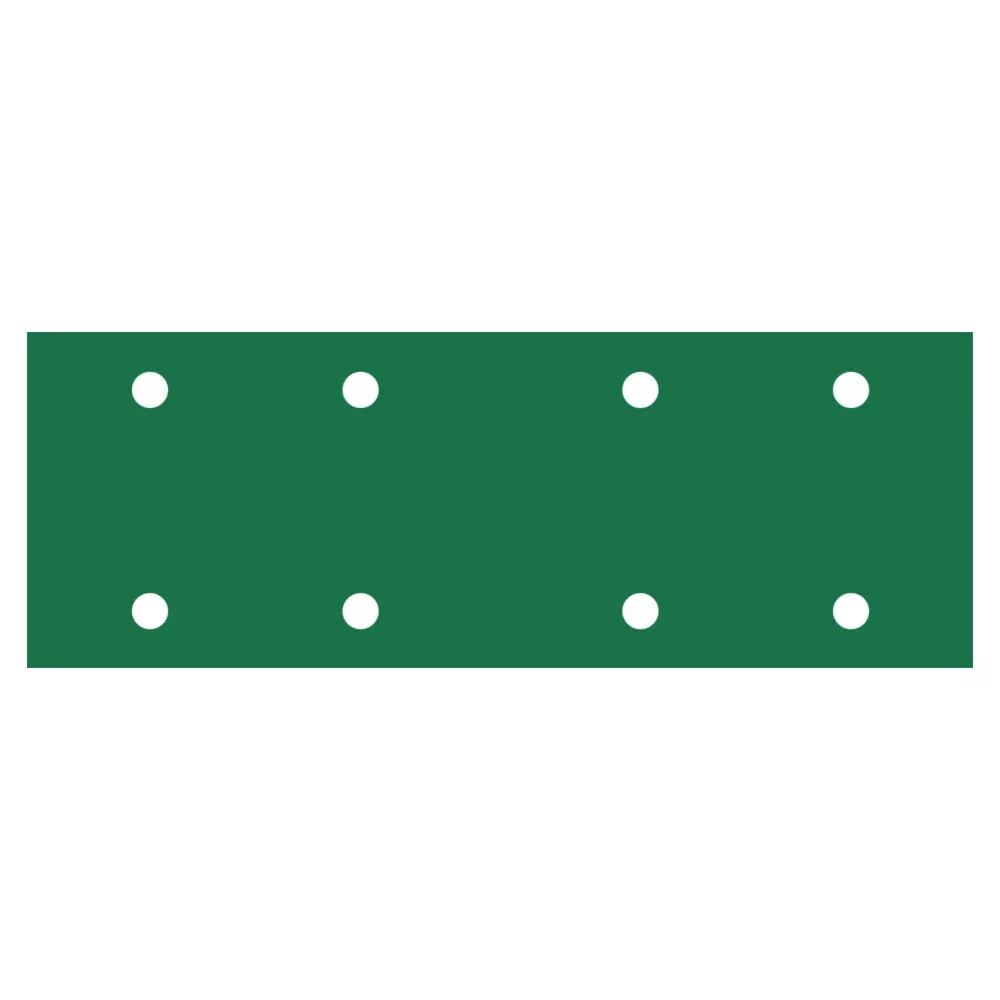 RUPES PROCUT Film Abrasive Sheets 70mm x 200mm (2.75" x 7.8") - 8 Holes - P60 Grit *Box of 50pcs [9.45FF060]