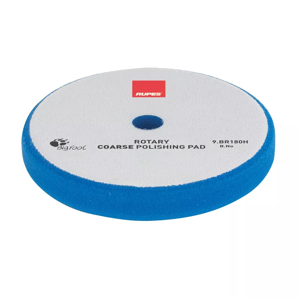 RUPES Rotary Coarse Polishing Foam Pad 155/160mm - Blue [9.BR180H]