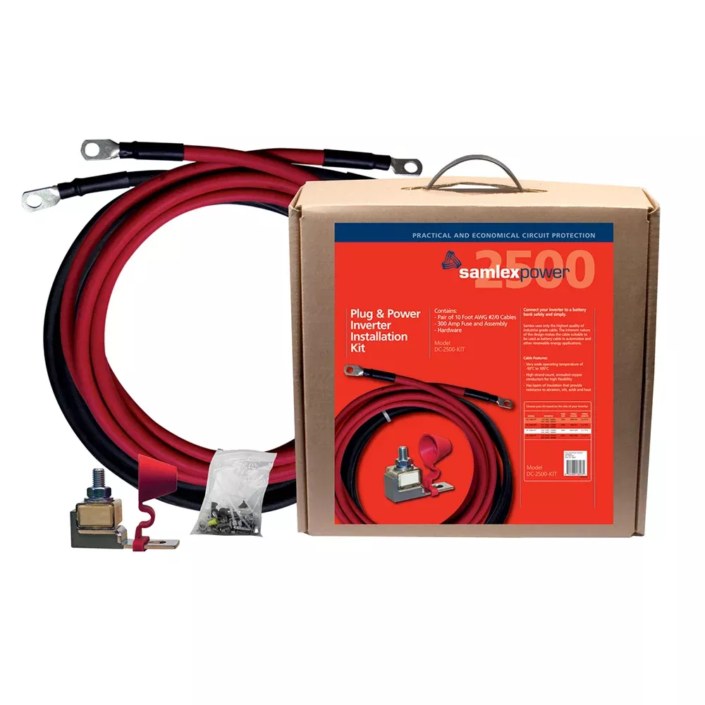 Samlex 300A Inverter Installation Kit f/2500W Inverter [DC-2500-KIT]