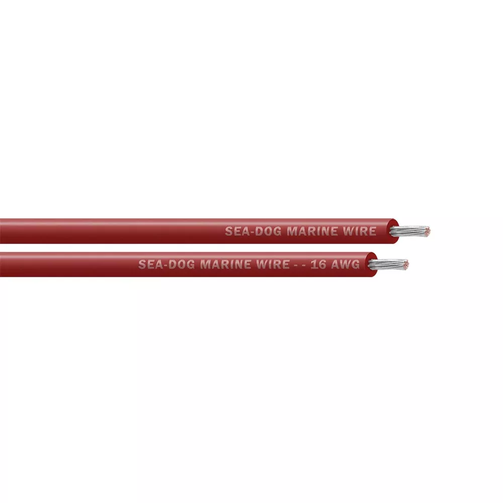 Sea-Dog 16 AWG Red Primary Wire - 100' [8016022]