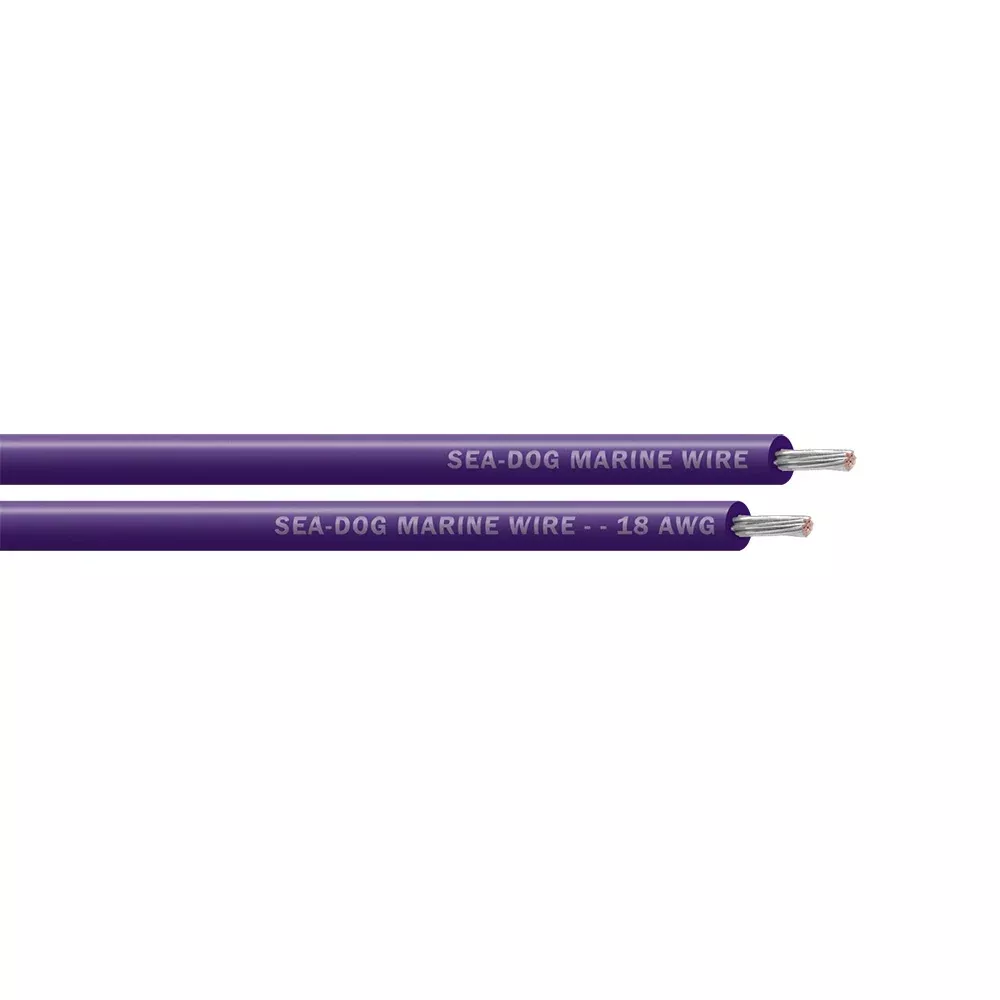 Sea-Dog 18 AWG Purple Primary Wire - 500' [8018107]