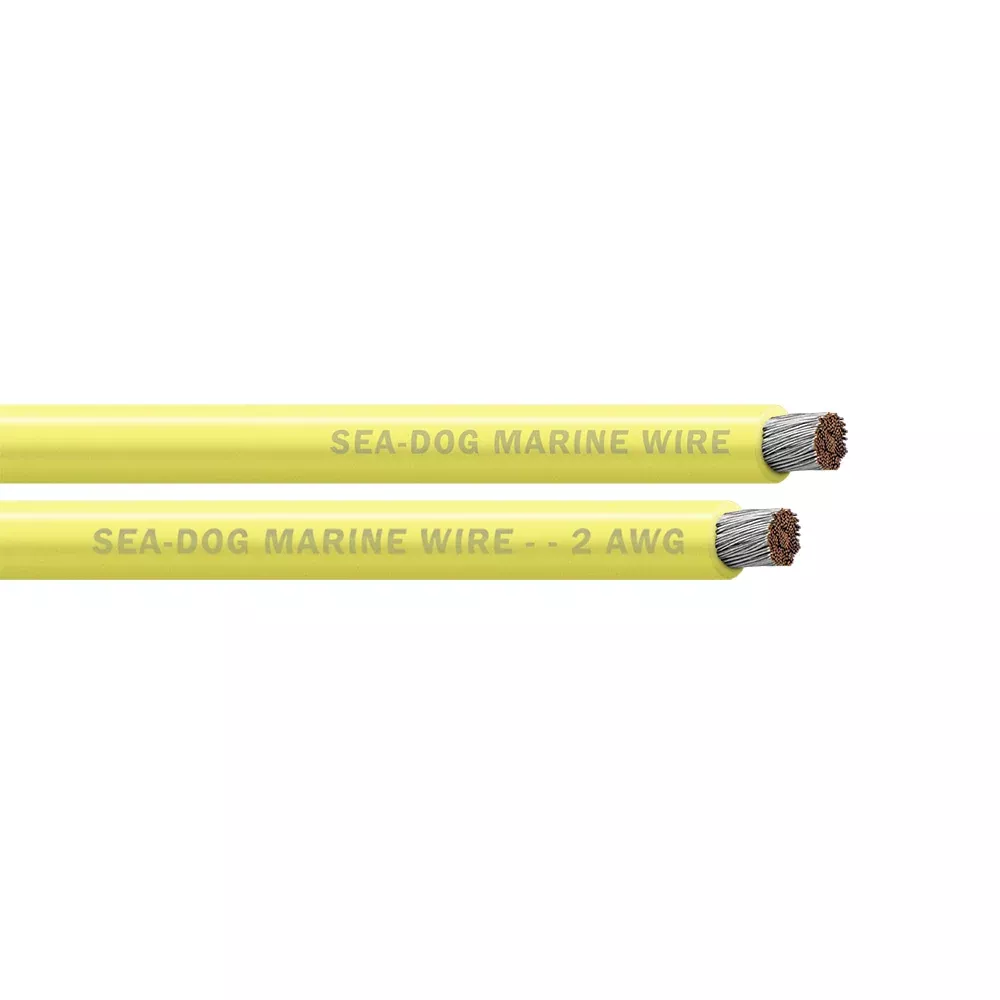 Sea-Dog 2 AWG Yellow Battery Cable - 400' [8002036]