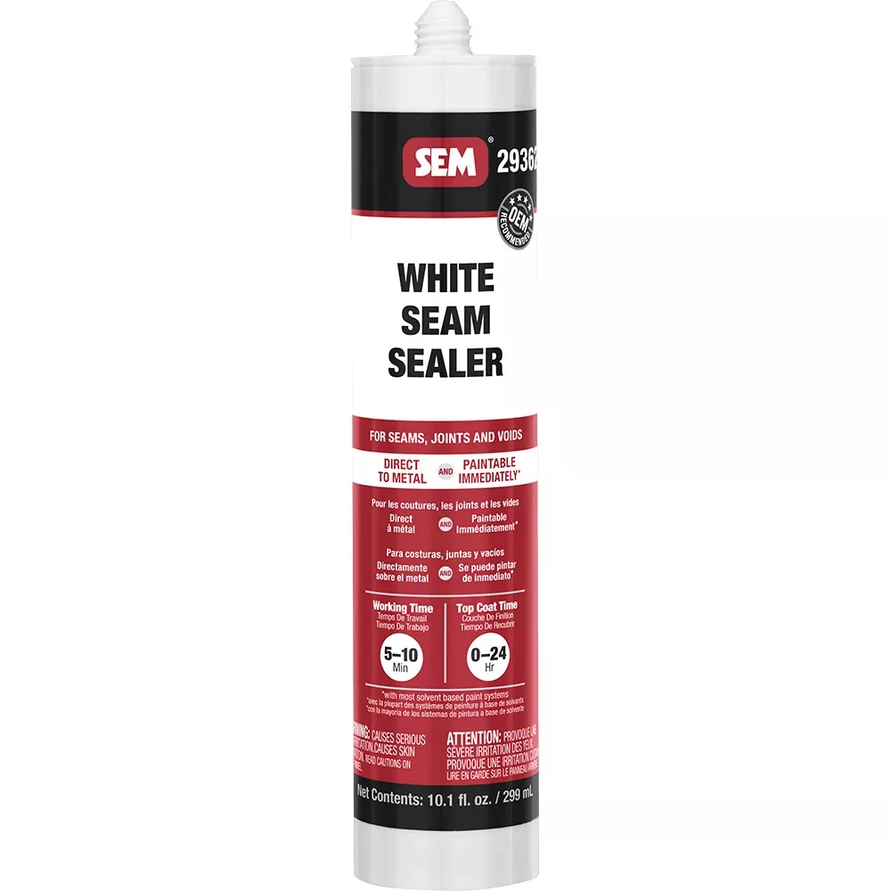SEM 1K Seam Sealer - 10.1oz Tube - White [29362]