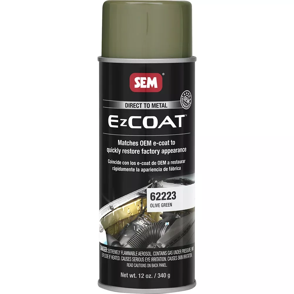 SEM Ez Coat - 16oz Aerosol Can - Olive Green [62223]
