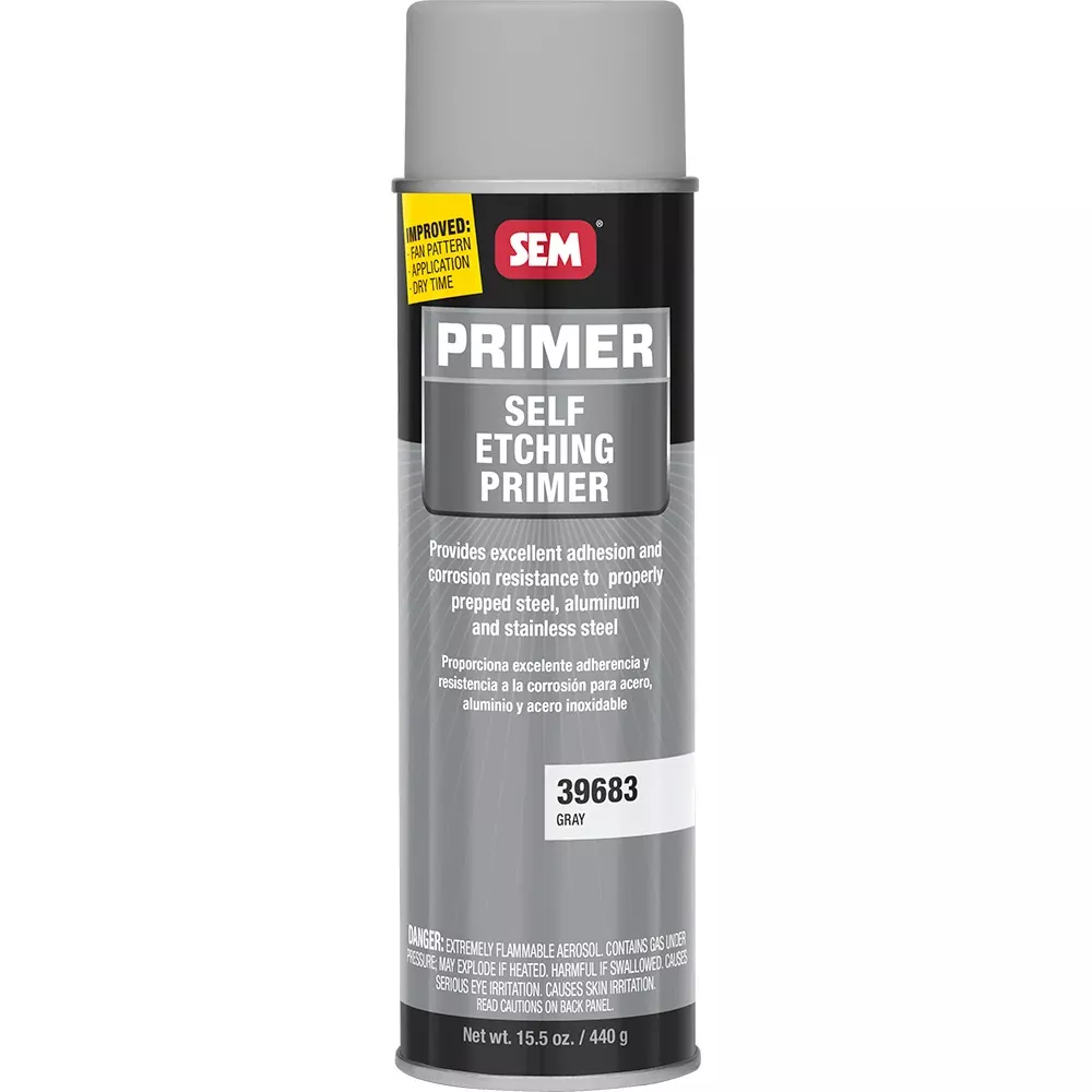 SEM Self Etching Primer - 20oz Aerosol Can - Grey [39683]