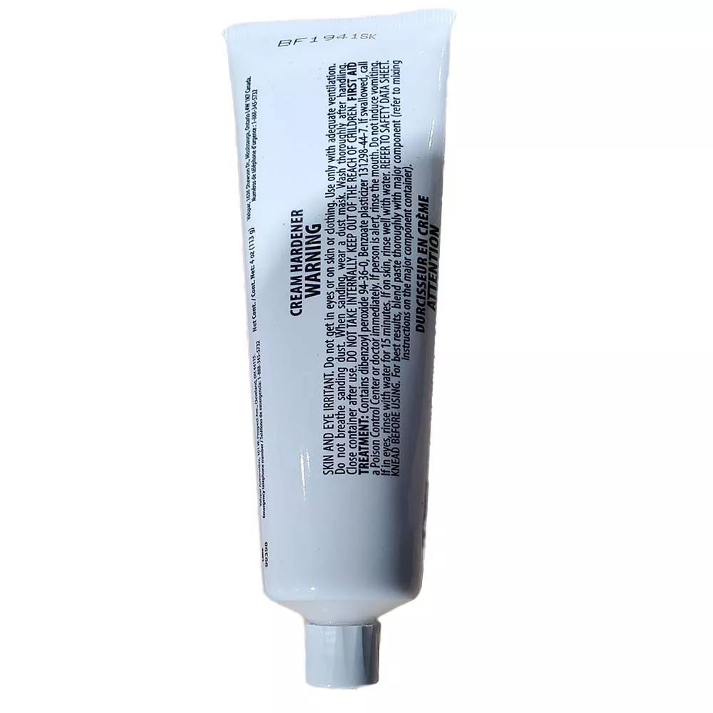 Sika BPO Cream Hardener White 1oz Tube Resin Required [638137]