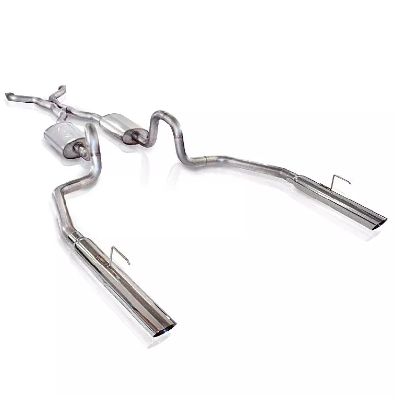 Stainless Works 2003-11 Crown Victoria/Grand Marquis 4.6L 2-1/2in Exhaust Chambered Mufflers No Tips