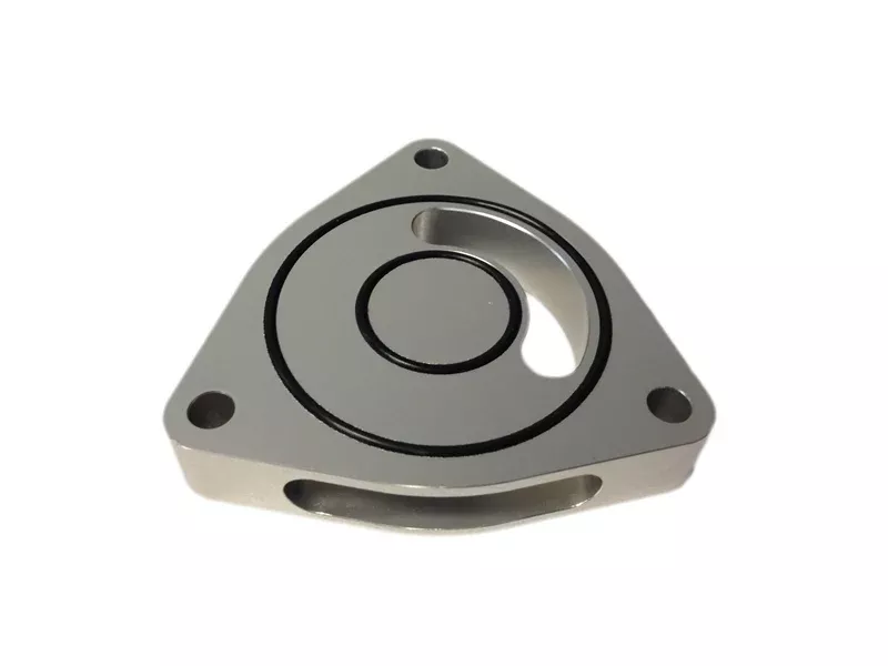 Torque Solution Blow Off BOV Sound Plate (Silver): Hyundai Genesis Coupe 2.0T ALL