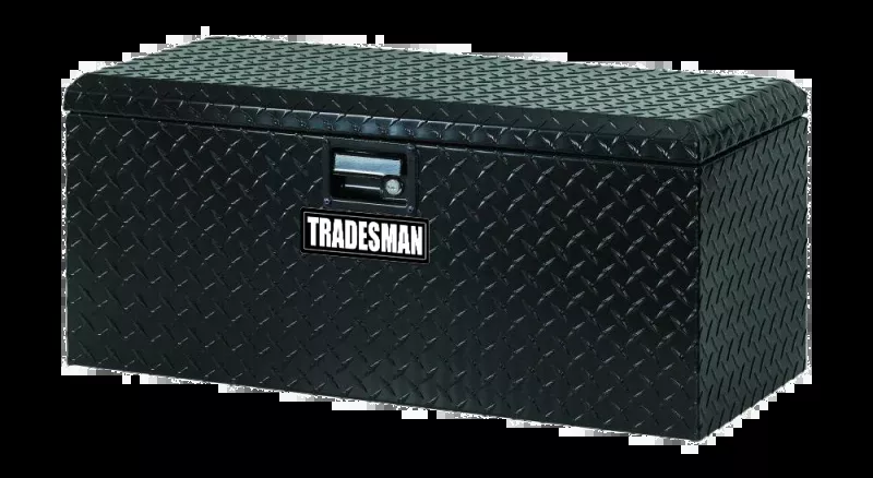 Tradesman Aluminum ATV Flush Mount Storage Box (32in.) - Black
