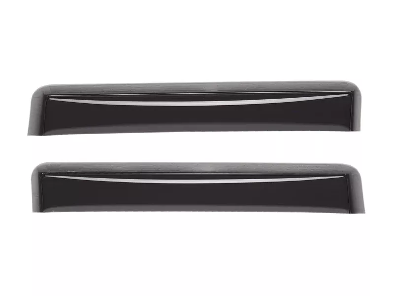 WeatherTech 2015+ Ford Edge Rear Side Window Deflectors - Dark Smoke