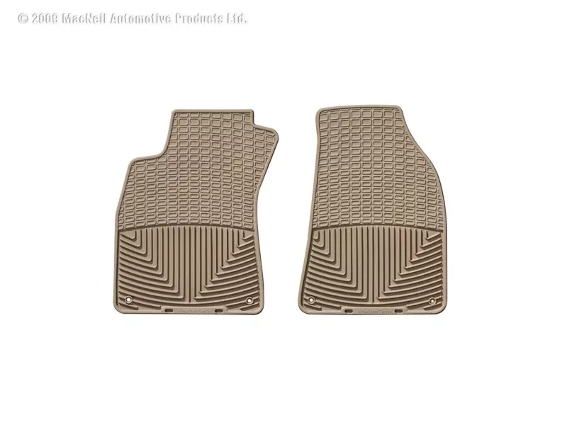 WeatherTech 95-04 Audi A6 Sedan Front Rubber Mats - Tan