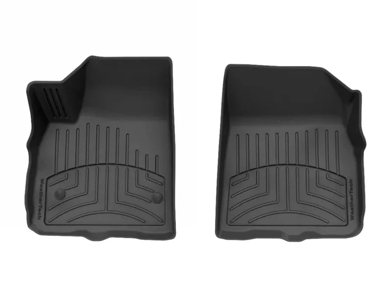 WeatherTech FloorLiner HP Front Floor Mats, Black, for 2020-2023 Cadillac XT6 – Part Number wet4415741IM
