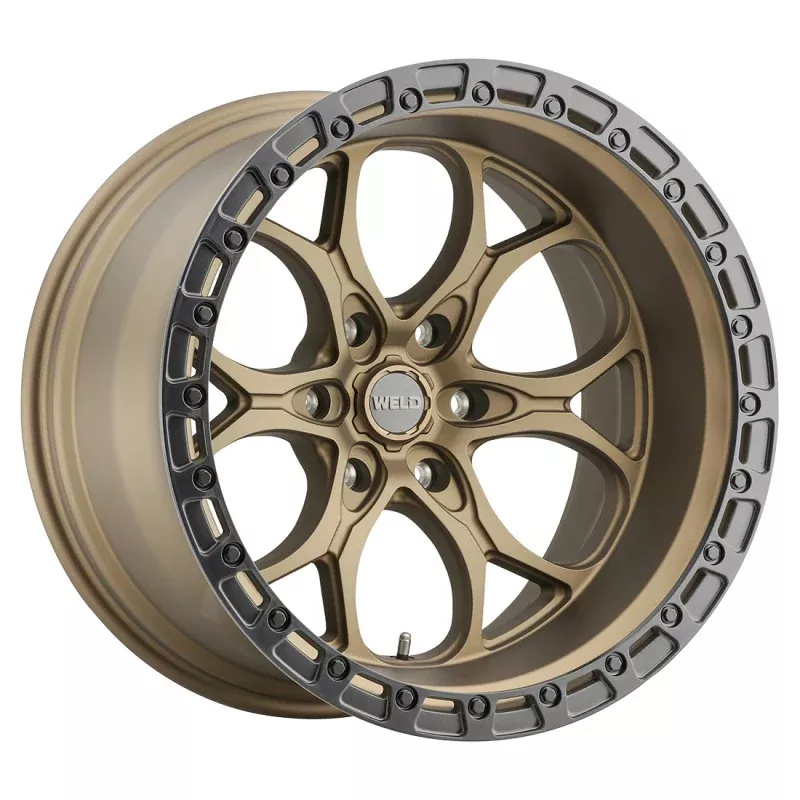 Weld Ledge Six 20x10 / 6x139.7 BP / ET13 / BS6.00 Satin Black Wheel