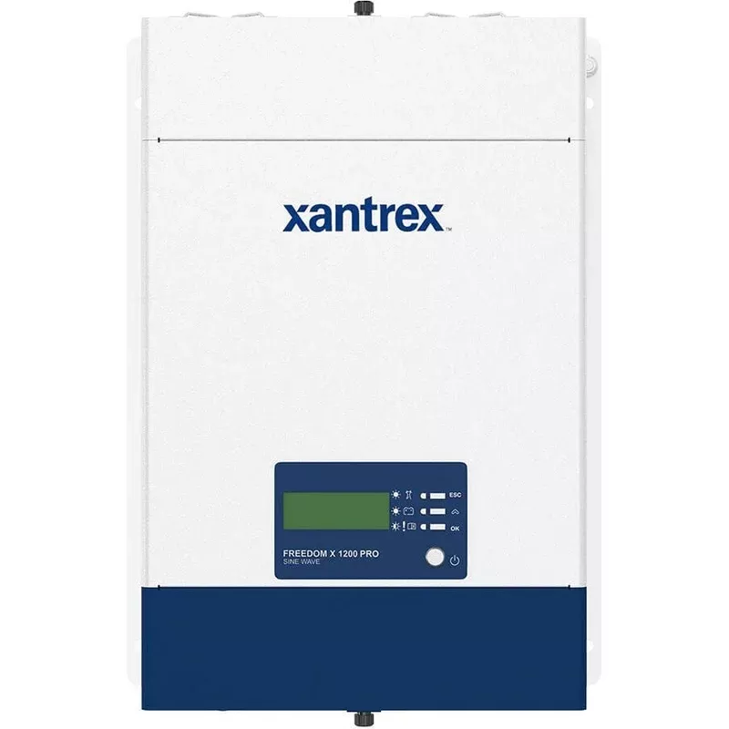 Xantrex Freedom X Pro 1200 1000W 120V AC 12V DC Heavy-Duty Truck Inverter (806-1212-05)