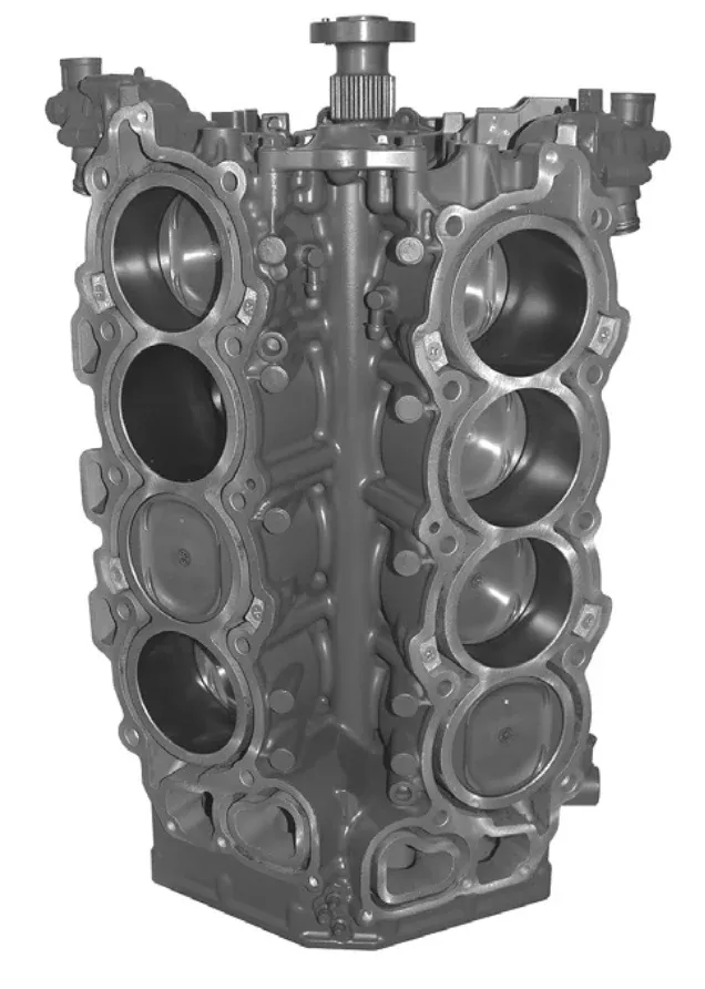 Yamaha F300-350HP V8 5.3L Short Block years 2007-2019