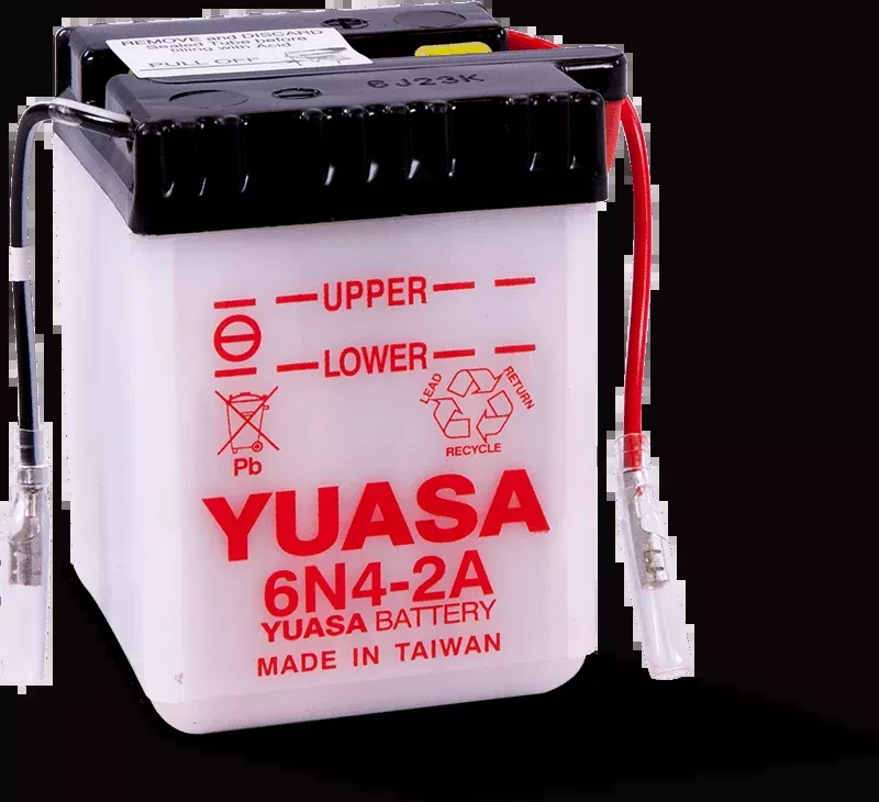 Yuasa 6N4-2A Conventional 6 Volt Battery